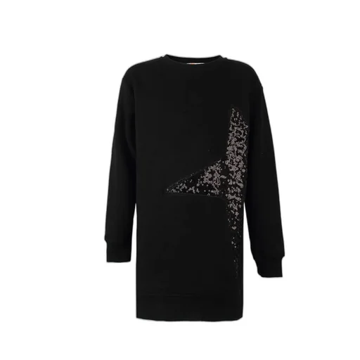 Long-Sleeved Patterned Sweatshirt