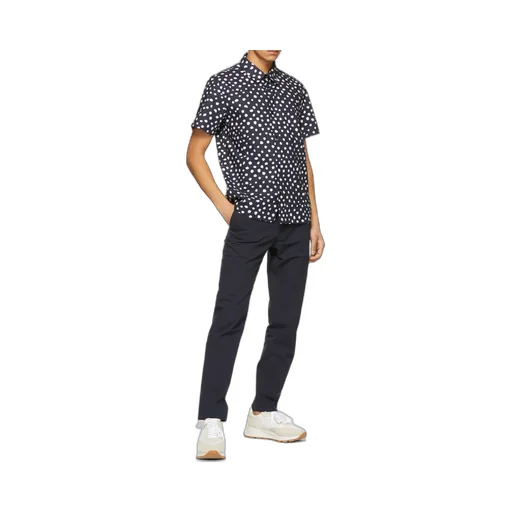 Harmony Paris Elasticated Waistband Slim-Fit Trousers