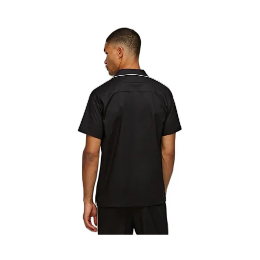 Short-Sleeved Piping Pajamas