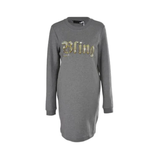 Printed Logo Dress