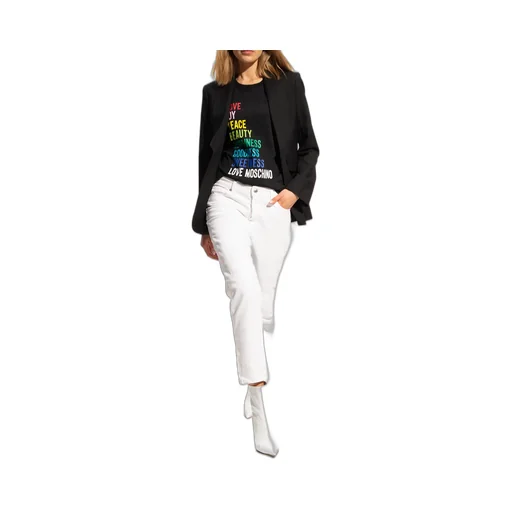 Logo Printed Short Sleeved T-Shirt