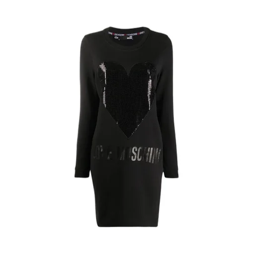 A Sequined Heart-Shaped Dress