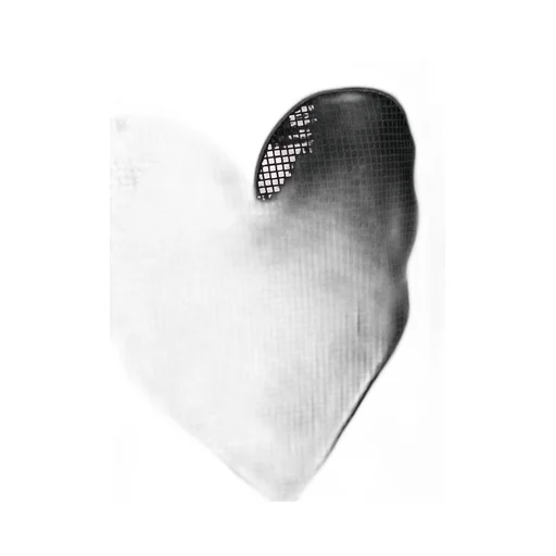 A Sequined Heart-Shaped Dress