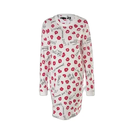 Logo Lipstick Pattern Dress