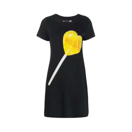 Lollipop Printed T-Shirt Dress