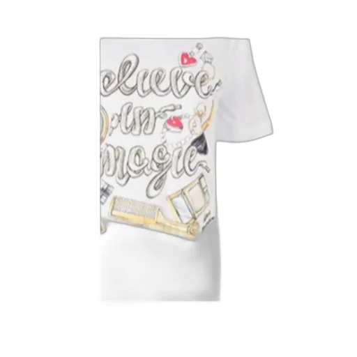 Cartoon Letter Pattern Dress
