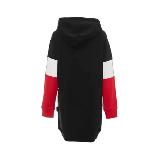 Spliced Logo Dress