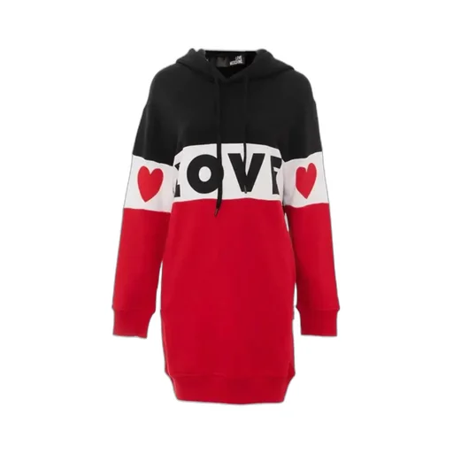 Spliced Logo Dress