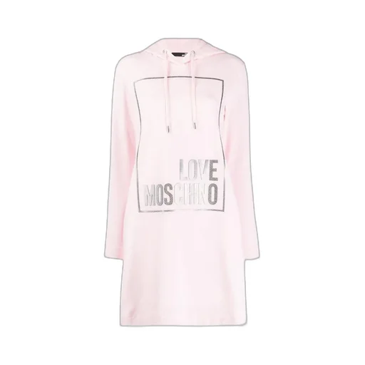 Logo Hooded Dress