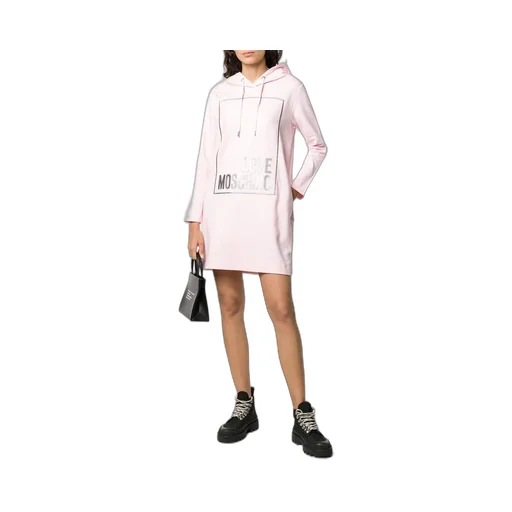 Logo Hooded Dress