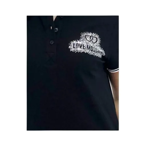 Polo Collar Short-Sleeved Dress