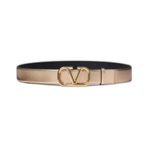 Valentino Vlogo Signature Buckled Reversible Belt