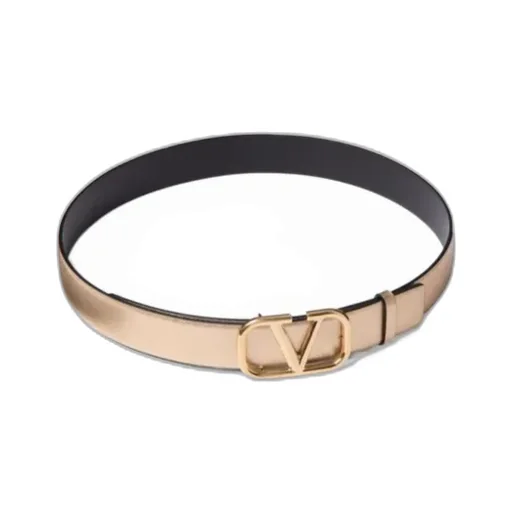 Valentino Vlogo Signature Buckled Reversible Belt