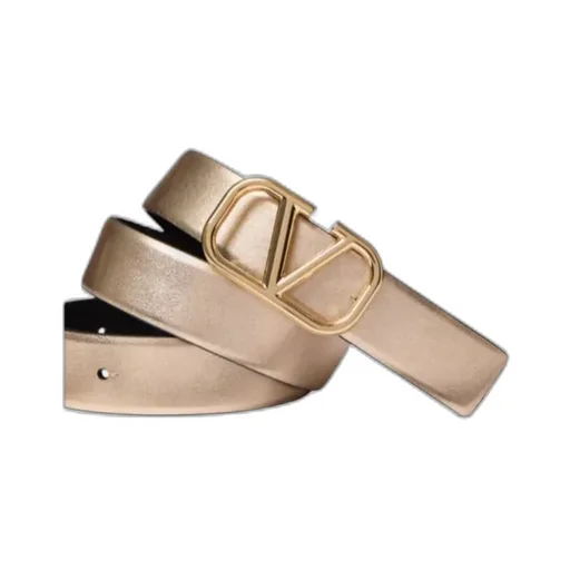 Valentino Vlogo Signature Buckled Reversible Belt