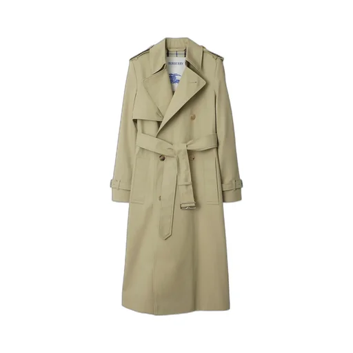 Burberry Double Breasted Belted Trench Coat