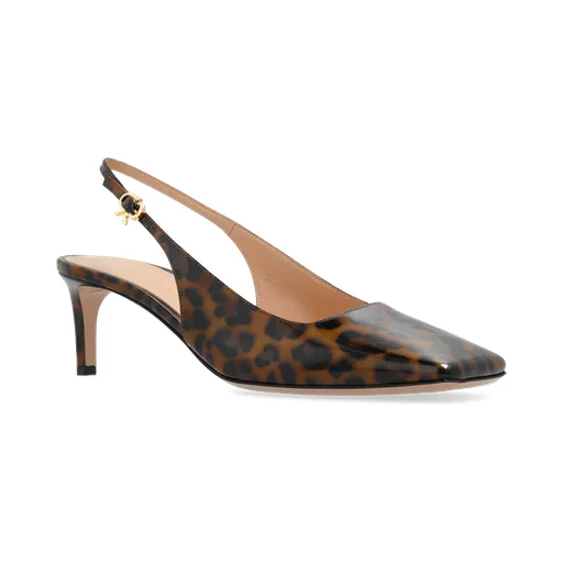 Christina Sling 55Mm Animal-Print Pumps