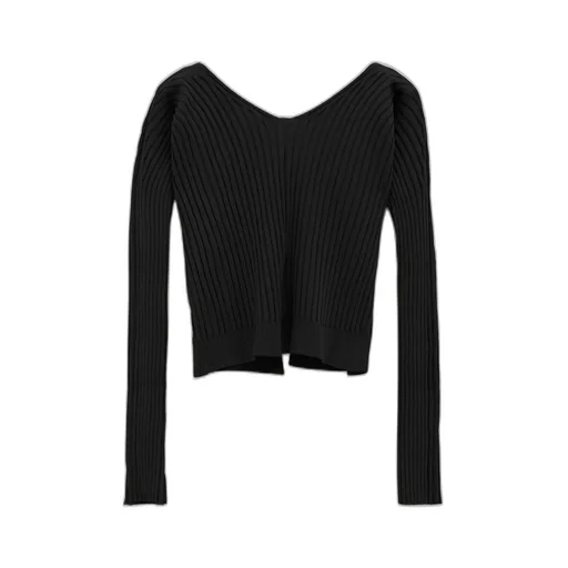 Jacquemus Logo Plaque Long-Sleeved Cardigan