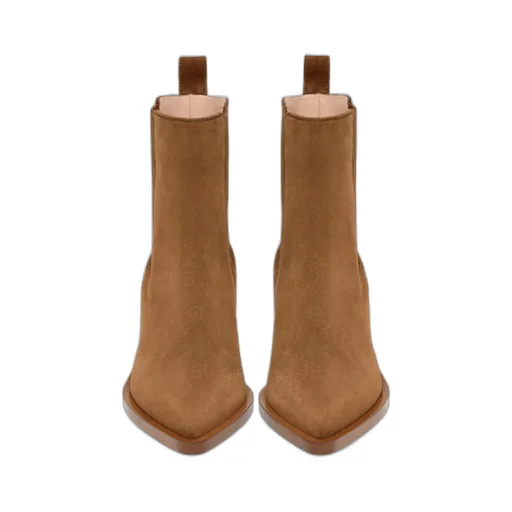 Gianvito Rossi Wylie Pointed Toe Ankle Boots