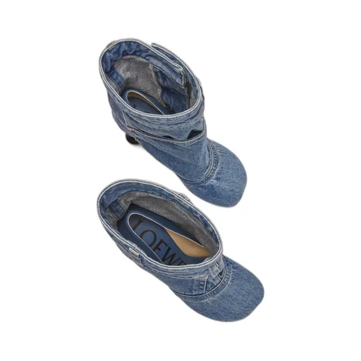 Loewe Toy Denim Ankle Boots