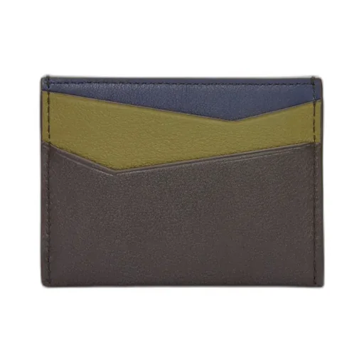 Puzzle Plain Cardholder In Classic Calfskin