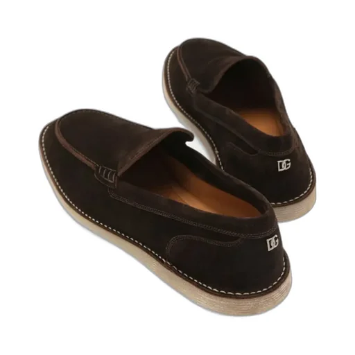 Dolce & Gabbana Dg Logo Plaque Loafers