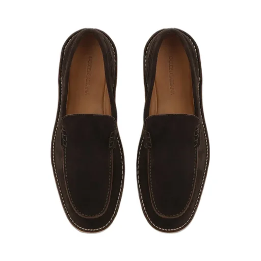 Dolce & Gabbana Dg Logo Plaque Loafers