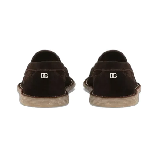 Dolce & Gabbana Dg Logo Plaque Loafers