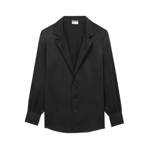 Saint Laurent Pajama Buttoned Long-Sleeved Shirt