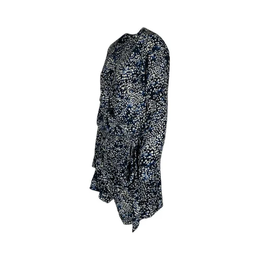 Isabel Marant Habla All-Over Patterned Wrap Dress