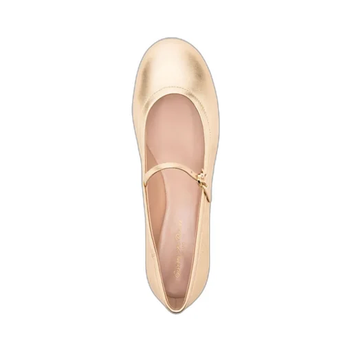 Round-Head Flat Shoes