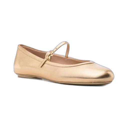 Round-Head Flat Shoes