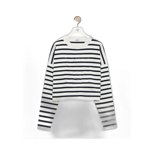 Loewe Striped Cropped Jumper