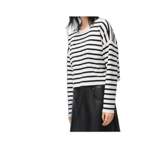 Loewe Striped Cropped Jumper