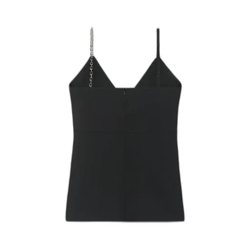 Givenchy Chain-Strap Sleeveless Top