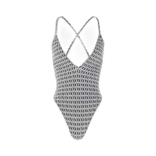 Fendi Ff Motif One-Piece Swimsuit