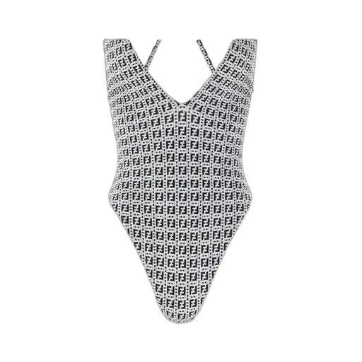 Fendi Ff Motif One-Piece Swimsuit