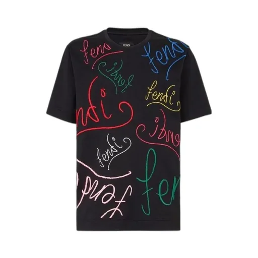 X Noel Fielding Logo-Embroidered T-Shirt