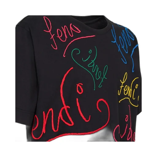 X Noel Fielding Logo-Embroidered T-Shirt