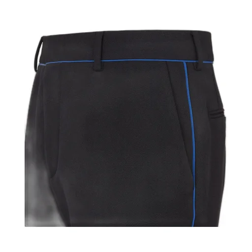 Straight-Leg Tailored Trousers