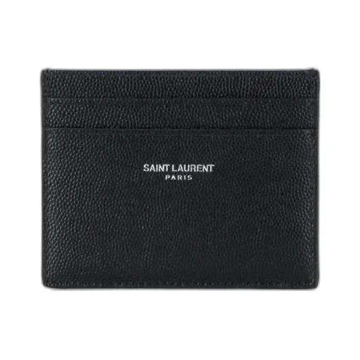 Saint Laurent Logo Printed Cardholder