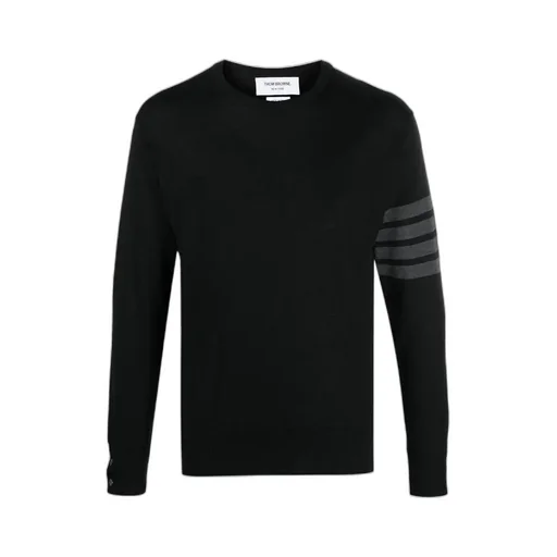 Thom Browne 4-Bar Crewneck Jumper