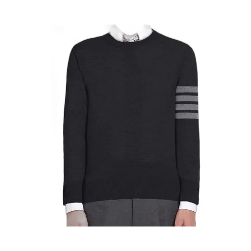 Thom Browne 4-Bar Crewneck Jumper