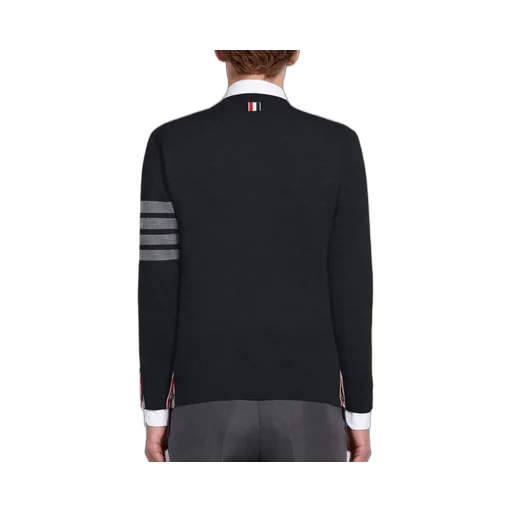Thom Browne 4-Bar Crewneck Jumper