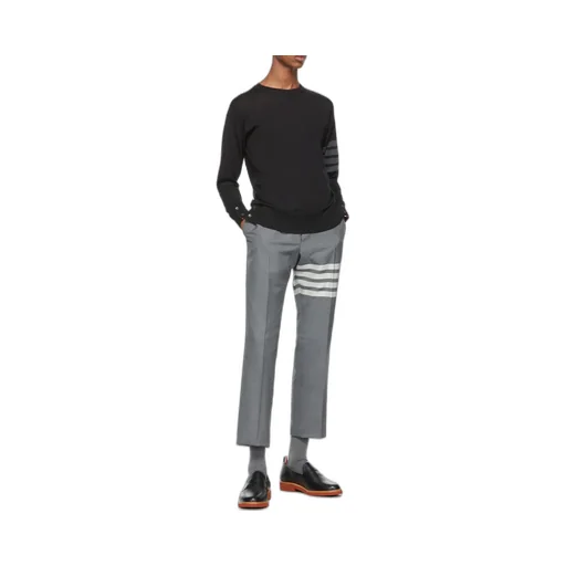 Thom Browne 4-Bar Crewneck Jumper