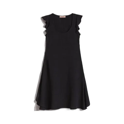 Lotus Leaf Edge Dress