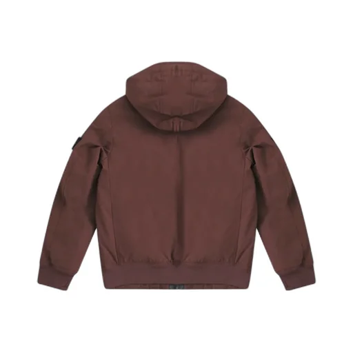 Logo Patch Zip-Up Hoodie
