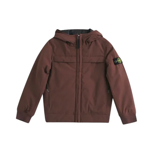 Logo Patch Zip-Up Hoodie