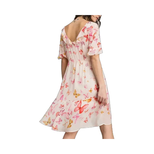 Butterfly Printed Dress
