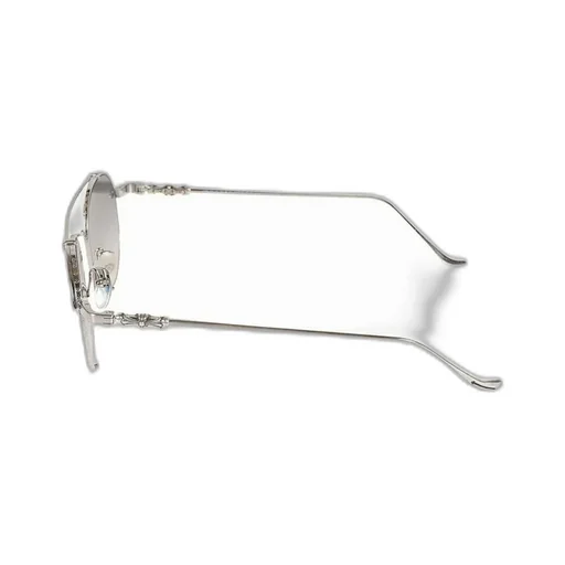 Round-Frame Metal Sunglasses