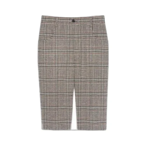 Saint Laurent Prince Of Wales Bermuda Shorts